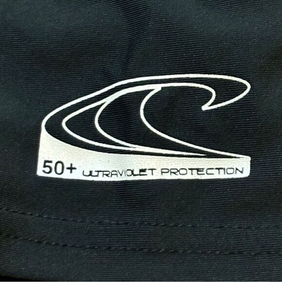 O’Neill Black UPF 50+ Short Sleeve Rash Guard Surf Shirt | XXL | NEW - Picture 13 of 13